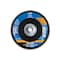 Pferd 6" x 5/8-11 Thd. POLIFAN Flap Disc - Z PSF STEELOX, Zirconia, 40 Grit, Flat 63056 - alternate 3